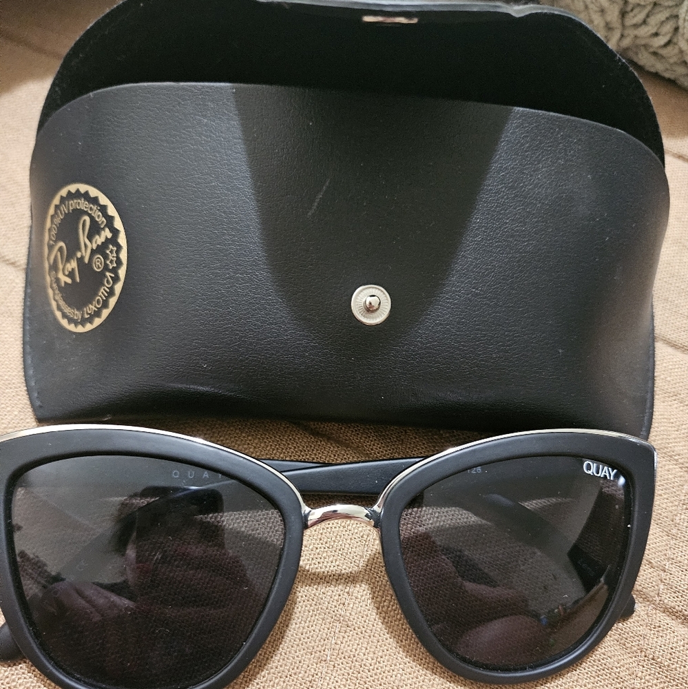 Quay Australia Black Sunglasses